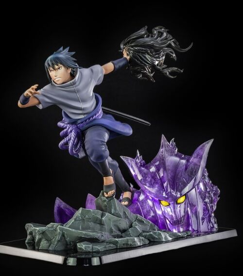 Figura Sasuke Uchiha 4th Guerra Ninja 18x36x31cm by Tsume - Naruto Shipudden