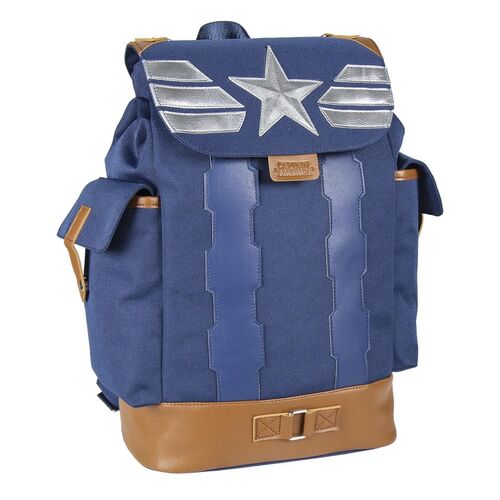 Mochila Casual Viaje Avengers Capitan America