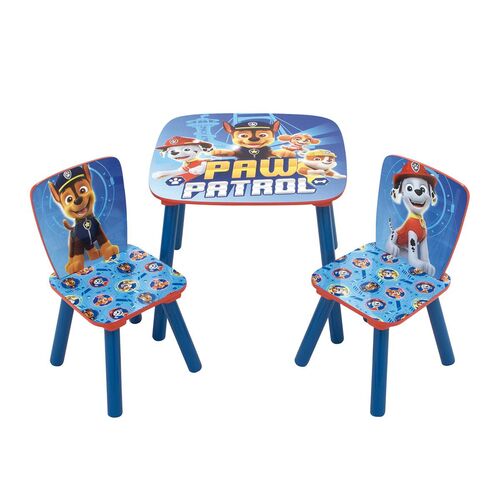 Set Mesa + 2 Sillas Paw Patrol