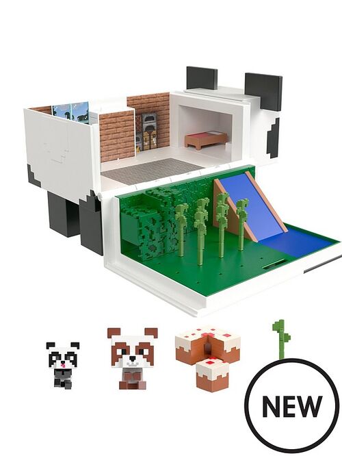 Figura Minecraft Mini Hobhead Panda Play Set Wholesale