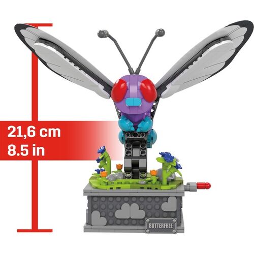 Pokmon Mega Construx Construction Set Motion Butterfree