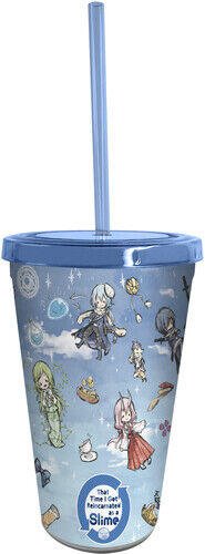 Vaso Con Pajita Graff Art 470ml Tigras