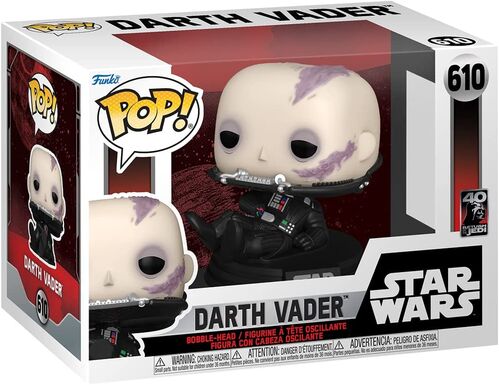 Funko POP! Star Wars Darth Vader Unmasked 610 - RotJ 40th