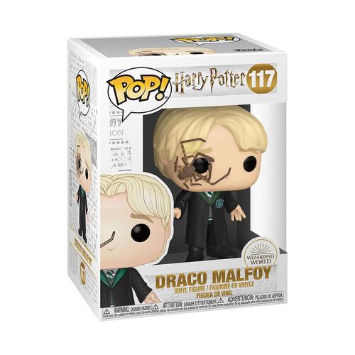 Funko POP! Harry Potter Draco Malfoy with Whip Spider 117