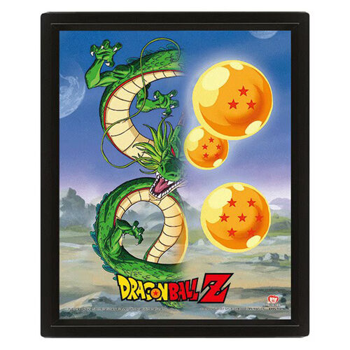 Pster 3D Dragon Ball Shenron Unleashed