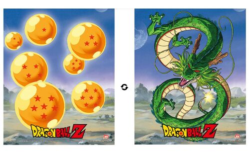 Pster 3D Dragon Ball Shenron Unleashed