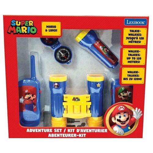 Kit Super Mario Aventura Walkie Talkie