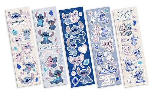 Set Papelería Stitch Stickers