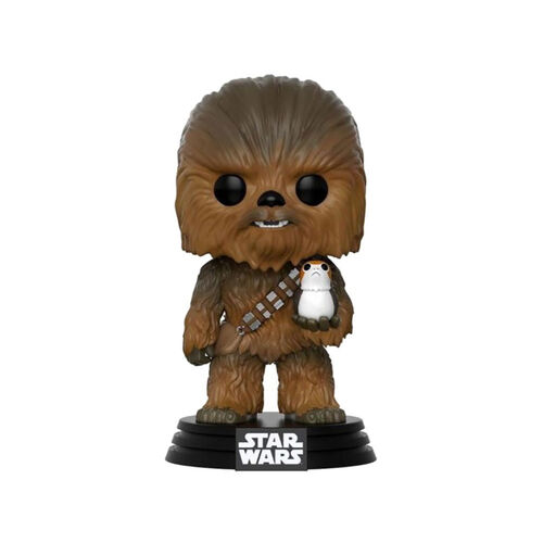 Funko POP! Chewbacca With Porg 195 - Star Wars Los Ultimos Jedi