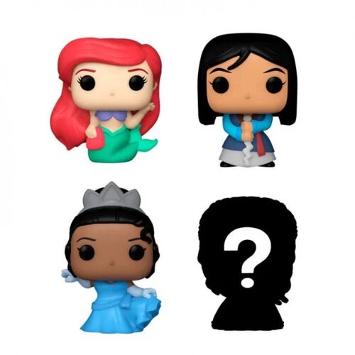 Funko Bitty POP Princesas - Ariel 4 figuras - Disney