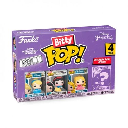 Funko Bitty POP Princesas - Ariel 4 figuras - Disney