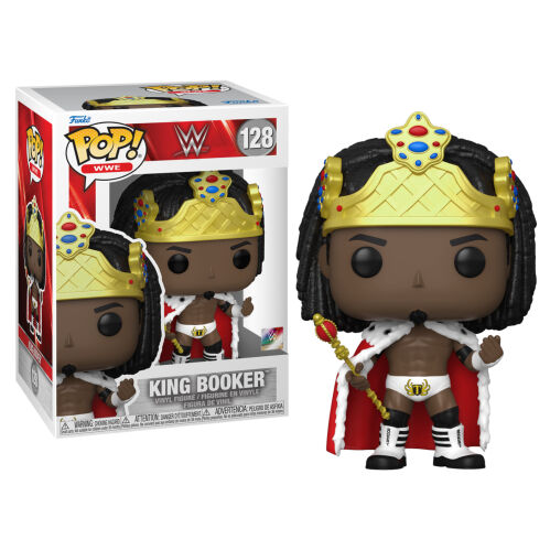 Funko POP! Deportes King Booker 128 - Wrestling WWE