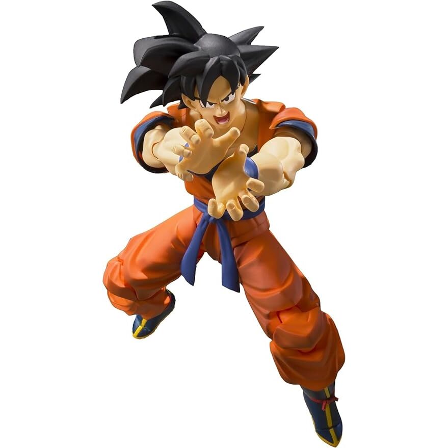 Son Goku Saiyan Raised On Earth 14 Cm Dragon Ball Z Sh Figuarts Re-Run