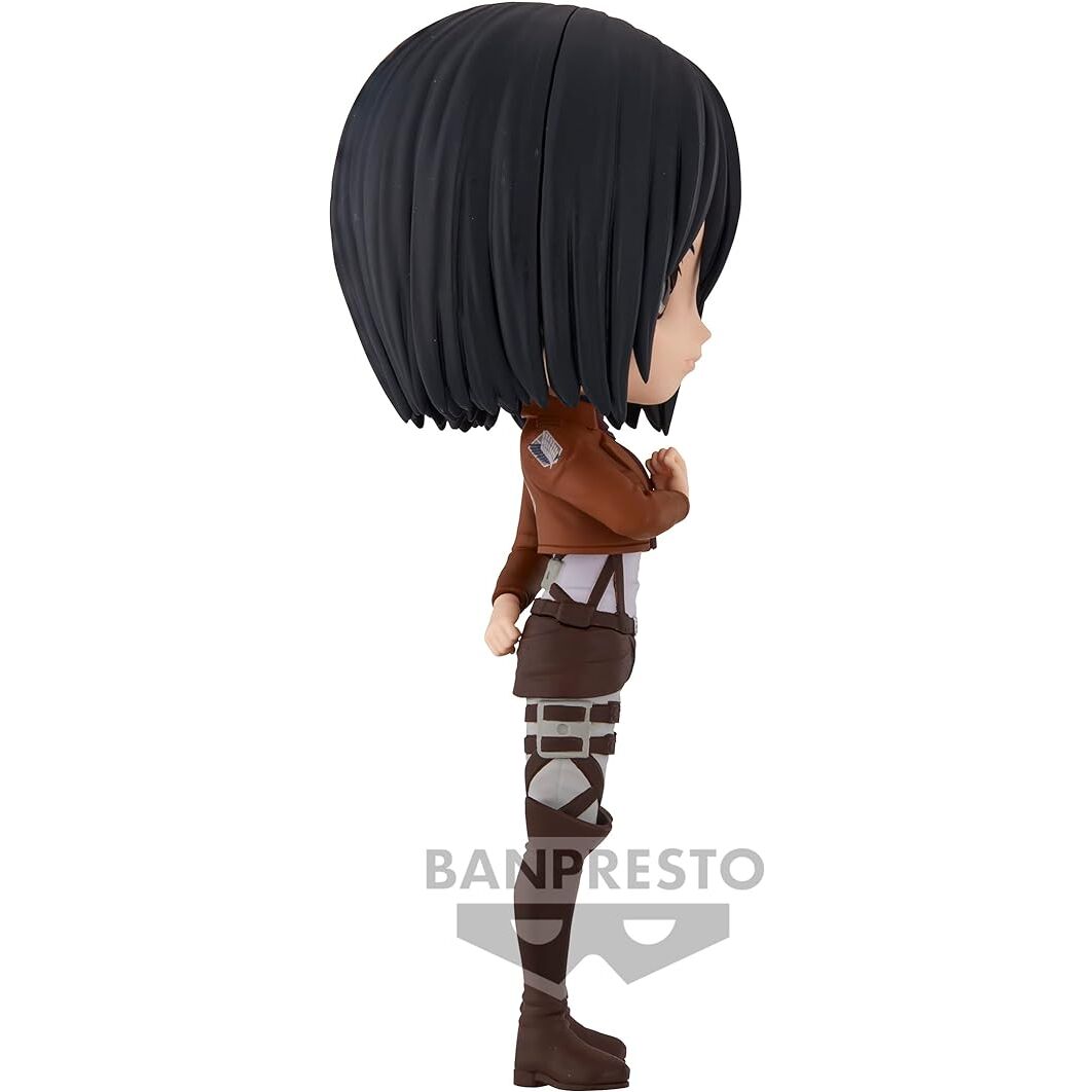 Figuras Attack on Titan Q posket-MIKASA ACKERMAN-ver.A 14 cm de Banpresto