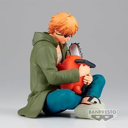 Figura Anime Chainsaw Man Break Time Collection Vol.1 Denji & Pochita