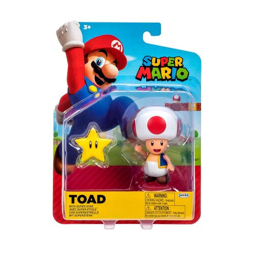 Figura Super Mario Surtido 10cm Toad