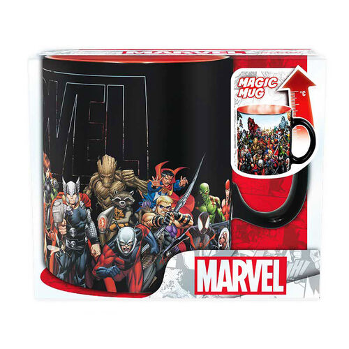 Taza All Super Heroes Marvel - Porcelana - 460 ml