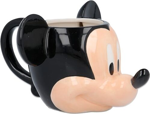 Taza Cabeza Mickey Mouse Disney - Porcelana - 360 ml