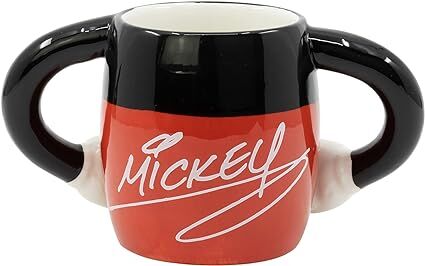 Taza Brazos Mickey Mouse Disney - Porcelana - 340 ml