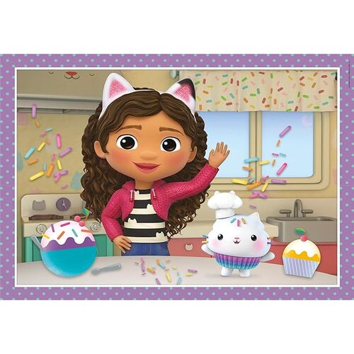 Puzzle Infantil 4IN1 GABBYS DOLLHOUSE