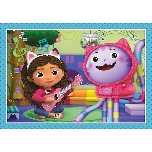 Puzzle Infantil 4IN1 GABBYS DOLLHOUSE