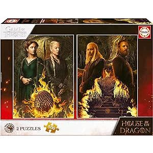 Puzzle Juego de Tronos 2X500 House Of The Dragon