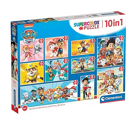 Puzzle 10 IN 1 PAW PATROL