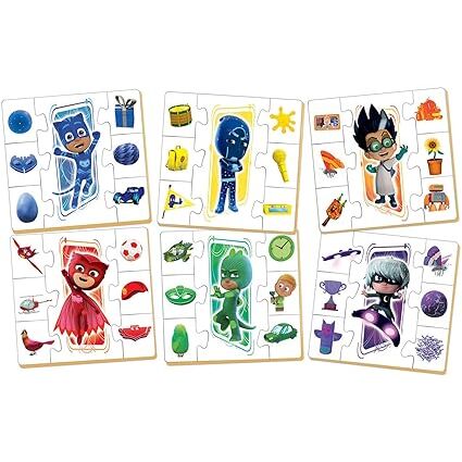 Juego Educativo Pj Masks Los Colores