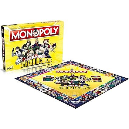 Juego de Mesa Monopoly My Hero Academia