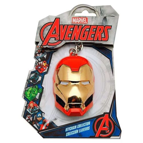 Llavero Cabeza Iron Man 3D