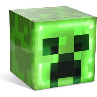 Mini Nevera Minecraft Cabeza Creeper 6L 26cm