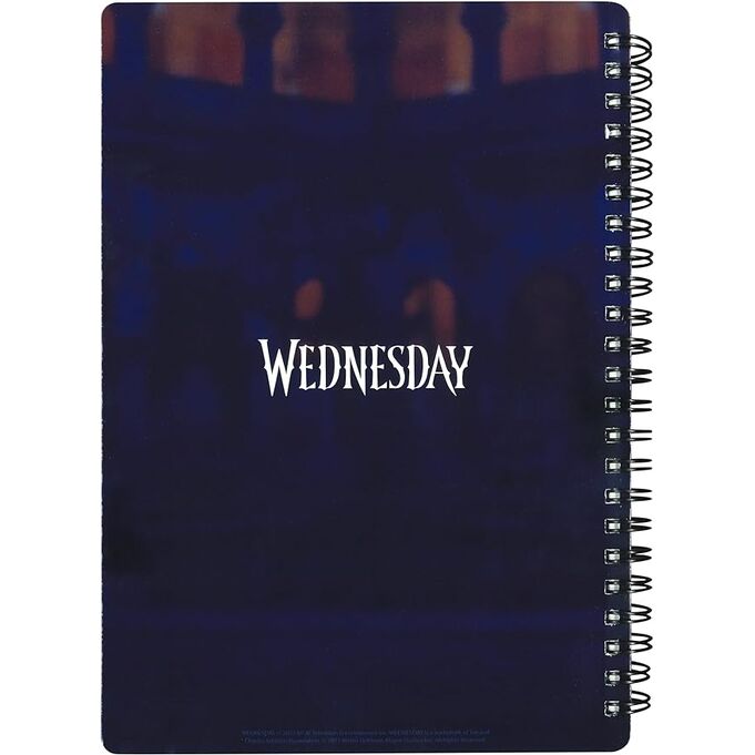 Libreta Series Efecto 3D Enid Wednesday