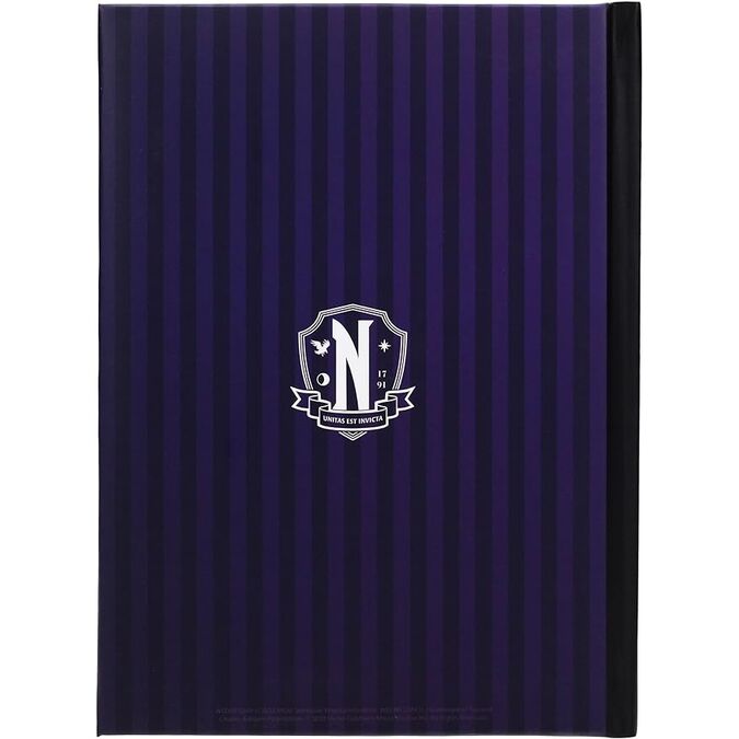 Libreta Series con Luz Classic Wednesday