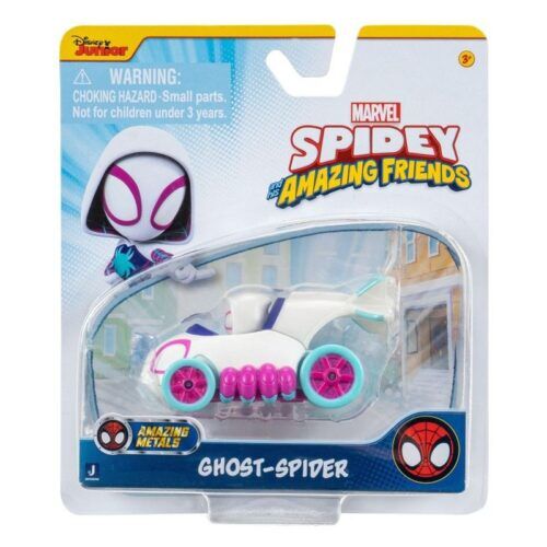 Juguete Spiderman Vehculo Ghost Spider