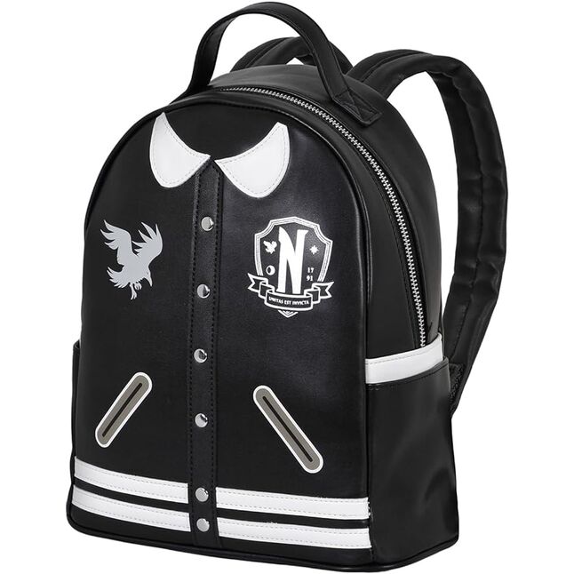 Mochila-Moda Series Miercoles Varsity