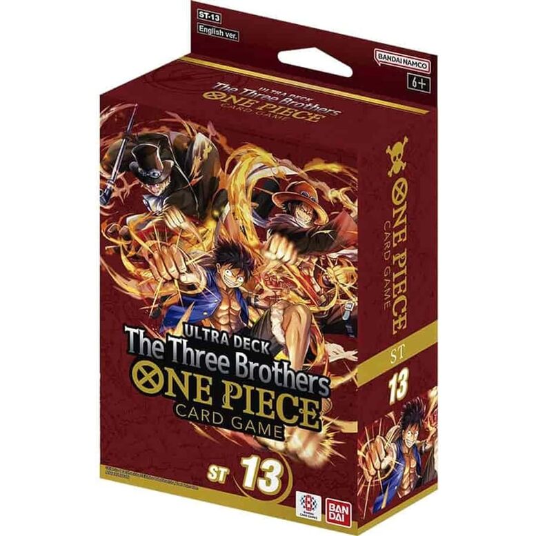 Cartas One Piece TCG ST13 Mazo Los Tres Hermanos