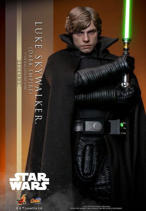 Figura Star Wars Dark Empire Luke Skywalker Hot Toys 30cm