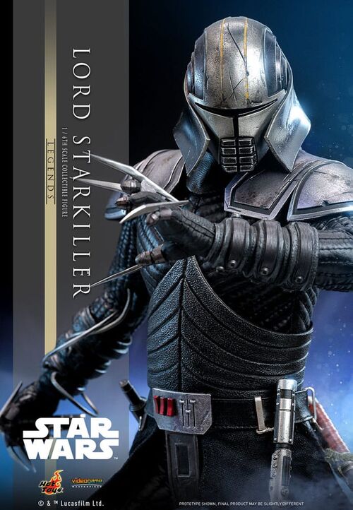 Figura Star Wars Legends Lord Starkiller Hot Toys 31cm