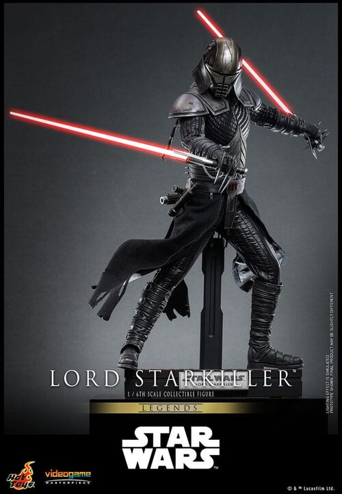 Figura Star Wars Legends Lord Starkiller Hot Toys 31cm