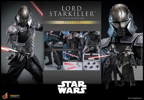 Figura Star Wars Legends Lord Starkiller Hot Toys 31cm