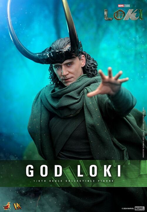 Figura Marvel God Loki Hot Toys 31cm