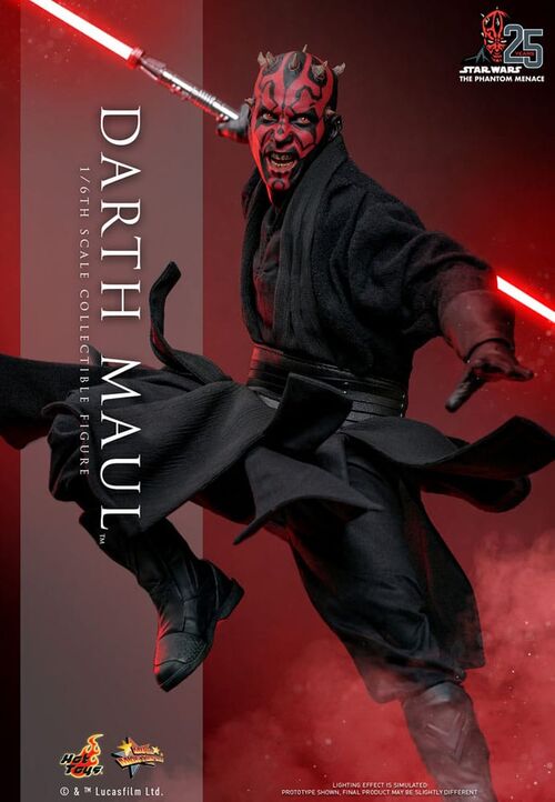 Figura Star Wars Darth Maul Hot Toys 29cm