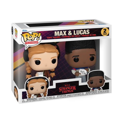 Funko POP! Stranger Things Max y Lucas 2PK