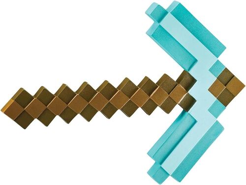 Juguete Minecraft Pico Diamante PVC 40 cm