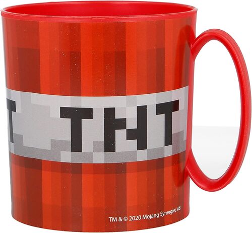 Taza TNT Minecraft - Plastico - 350 ml