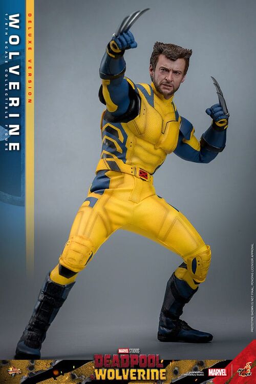 Figura Marvel Wolverine Masterpiece Hot Toy Deluxe 31 cm