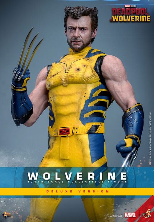 Figura Marvel Wolverine Masterpiece Hot Toy Deluxe 31 cm