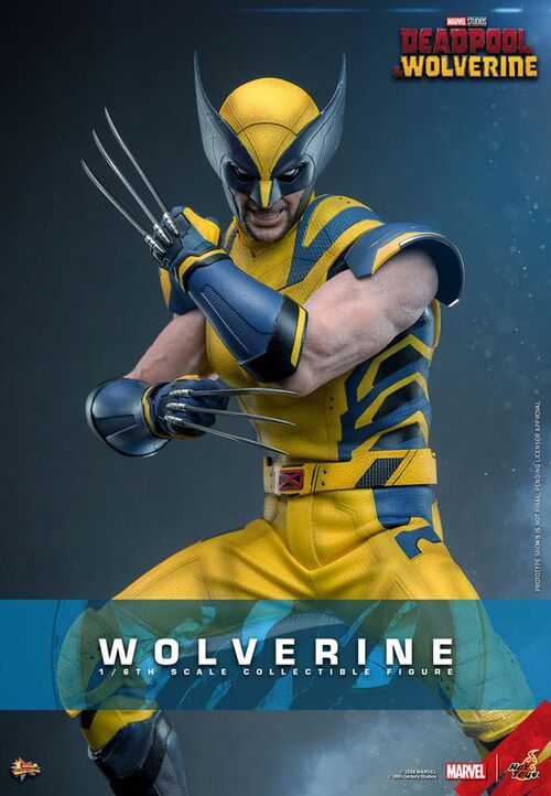 Figura Marvel Wolverine Masterpiece Hot Toy Deluxe 31 cm