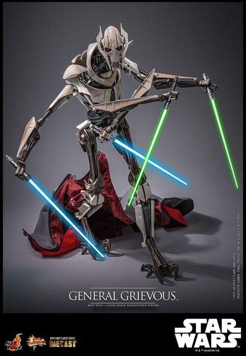 Figura Star Wars General Grievous Hot Toys Masterpiece 42cm