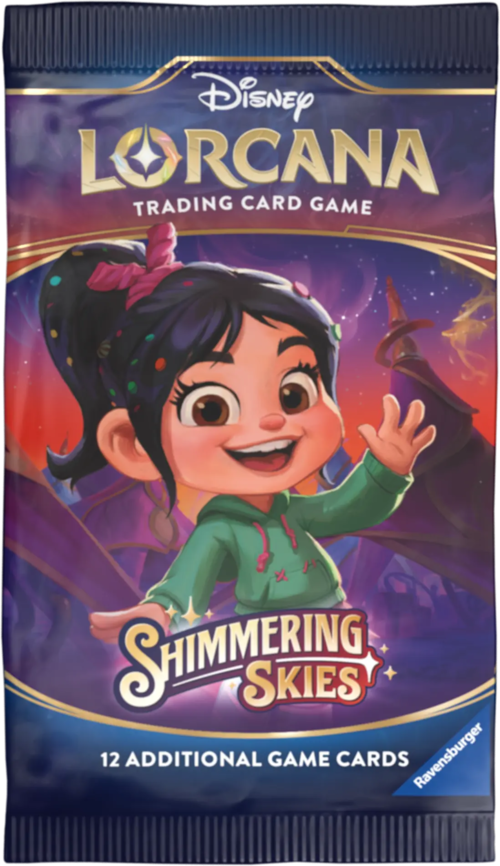 Cartas Disney Lorcana TCG Sobre Shimmering Skies Ingls